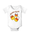 Japanese Kawaii Candy Corn Halloween Baby Romper Bodysuit-Baby Romper-TooLoud-White-06-Months-Davson Sales