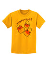 Japanese Kawaii Candy Corn Halloween Childrens T-Shirt-Childrens T-Shirt-TooLoud-Gold-X-Small-Davson Sales