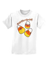 Japanese Kawaii Candy Corn Halloween Childrens T-Shirt-Childrens T-Shirt-TooLoud-White-X-Small-Davson Sales