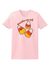 Japanese Kawaii Candy Corn Halloween Womens T-Shirt-Womens T-Shirt-TooLoud-PalePink-X-Small-Davson Sales