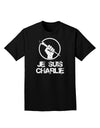 Je Suis Charlie Adult Dark T-Shirt-Mens T-Shirt-TooLoud-Black-Small-Davson Sales