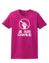 Je Suis Charlie Womens Dark T-Shirt-Womens T-Shirt-TooLoud-Hot-Pink-Small-Davson Sales