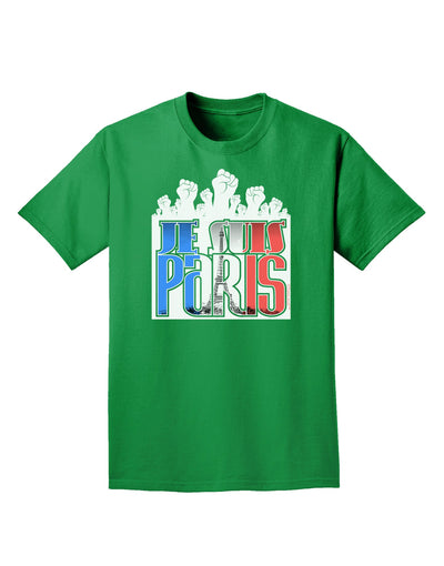 Je Suis Paris - Strong Adult Dark T-Shirt-Mens T-Shirt-TooLoud-Kelly-Green-Small-Davson Sales