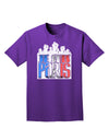 Je Suis Paris - Strong Adult Dark T-Shirt-Mens T-Shirt-TooLoud-Purple-Small-Davson Sales