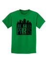 Je Suis Paris - Strong Childrens T-Shirt-Childrens T-Shirt-TooLoud-Kelly-Green-X-Small-Davson Sales