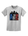 Je Suis Paris - Strong Childrens T-Shirt-Childrens T-Shirt-TooLoud-AshGray-X-Small-Davson Sales