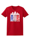 Je Suis Paris - Strong Womens Dark T-Shirt-TooLoud-Red-X-Small-Davson Sales