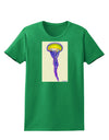 Jellyfish Outlined in Purple Watercolor Womens Dark T-Shirt-TooLoud-Kelly-Green-X-Small-Davson Sales