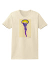 Jellyfish Outlined in Purple Watercolor Womens T-Shirt-Womens T-Shirt-TooLoud-Natural-X-Small-Davson Sales