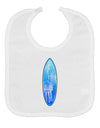 Jellyfish Surfboard Baby Bib by TooLoud