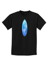 Jellyfish Surfboard Childrens Dark T-Shirt by TooLoud-Childrens T-Shirt-TooLoud-Black-X-Small-Davson Sales