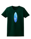 Jellyfish Surfboard Womens Dark T-Shirt by TooLoud-Womens T-Shirt-TooLoud-Forest-Green-Small-Davson Sales