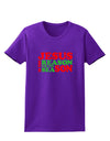 Jesus is the Reason for the Season Christmas Womens Dark T-Shirt-TooLoud-Purple-X-Small-Davson Sales