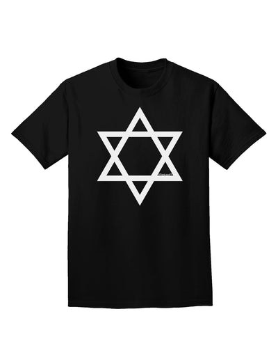 Jewish Star of David Adult Dark T-Shirt by TooLoud-Mens T-Shirt-TooLoud-Black-Small-Davson Sales