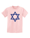 Jewish Star of David Childrens T-Shirt by TooLoud-Childrens T-Shirt-TooLoud-PalePink-X-Small-Davson Sales