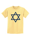 Jewish Star of David Childrens T-Shirt by TooLoud-Childrens T-Shirt-TooLoud-Daffodil-Yellow-X-Small-Davson Sales