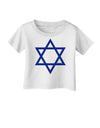 Jewish Star of David Infant T-Shirt by TooLoud-Infant T-Shirt-TooLoud-White-06-Months-Davson Sales