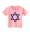 Jewish Star of David Toddler T-Shirt by TooLoud-Toddler T-Shirt-TooLoud-Candy-Pink-2T-Davson Sales