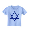 Jewish Star of David Toddler T-Shirt by TooLoud-Toddler T-Shirt-TooLoud-Aquatic-Blue-2T-Davson Sales