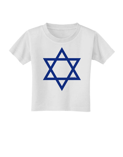 Jewish Star of David Toddler T-Shirt by TooLoud-Toddler T-Shirt-TooLoud-White-2T-Davson Sales