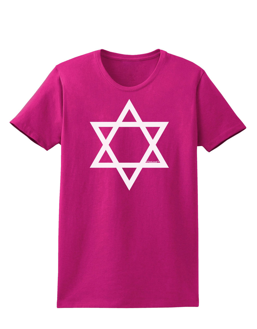 Jewish Star of David Womens Dark T-Shirt by TooLoud-Womens T-Shirt-TooLoud-Black-X-Small-Davson Sales