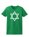 Jewish Star of David Womens Dark T-Shirt by TooLoud-Womens T-Shirt-TooLoud-Kelly-Green-X-Small-Davson Sales