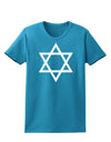Jewish Star of David Womens Dark T-Shirt by TooLoud-Womens T-Shirt-TooLoud-Turquoise-X-Small-Davson Sales