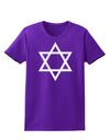 Jewish Star of David Womens Dark T-Shirt by TooLoud-Womens T-Shirt-TooLoud-Purple-X-Small-Davson Sales