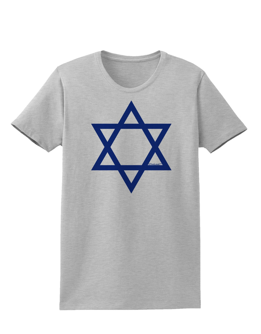 Jewish Star of David Womens T-Shirt by TooLoud-Womens T-Shirt-TooLoud-White-X-Small-Davson Sales