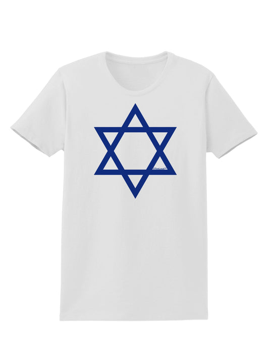 Jewish Star of David Womens T-Shirt by TooLoud-Womens T-Shirt-TooLoud-White-X-Small-Davson Sales