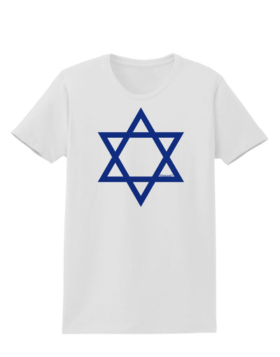 Jewish Star of David Womens T-Shirt by TooLoud-Womens T-Shirt-TooLoud-White-X-Small-Davson Sales