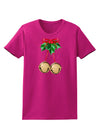 Jingle Balls Womens Dark T-Shirt-TooLoud-Hot-Pink-Small-Davson Sales