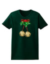 Jingle Balls Womens Dark T-Shirt-TooLoud-Forest-Green-Small-Davson Sales