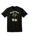 Jingle Balls with Text Adult Dark T-Shirt-Mens T-Shirt-TooLoud-Black-Small-Davson Sales