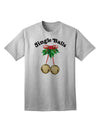 Jingle Balls with Text: Premium Adult T-Shirt Collection-Mens T-shirts-TooLoud-AshGray-Small-Davson Sales