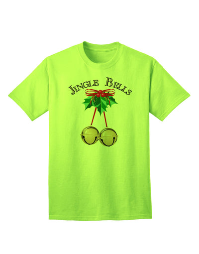 Jingle Bells Adult T-Shirt-Mens T-Shirt-TooLoud-Neon-Green-Small-Davson Sales