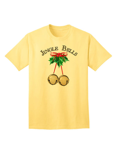 Jingle Bells Adult T-Shirt-Mens T-Shirt-TooLoud-Yellow-Small-Davson Sales