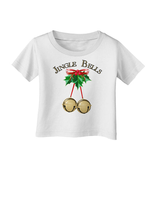 Jingle Bells Infant T-Shirt-Infant T-Shirt-TooLoud-White-06-Months-Davson Sales