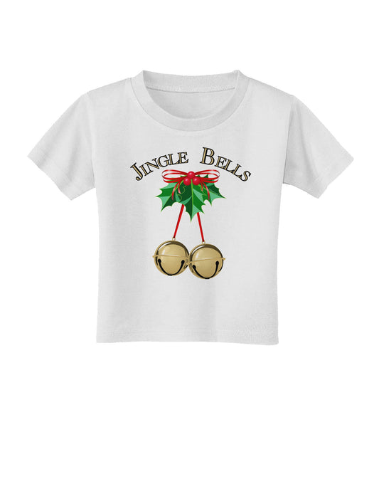 Jingle Bells Toddler T-Shirt-Toddler T-Shirt-TooLoud-White-2T-Davson Sales