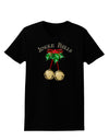 Jingle Bells Womens Dark T-Shirt-TooLoud-Black-X-Small-Davson Sales