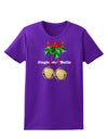 Jingle My Bells Womens Dark T-Shirt-TooLoud-Purple-X-Small-Davson Sales