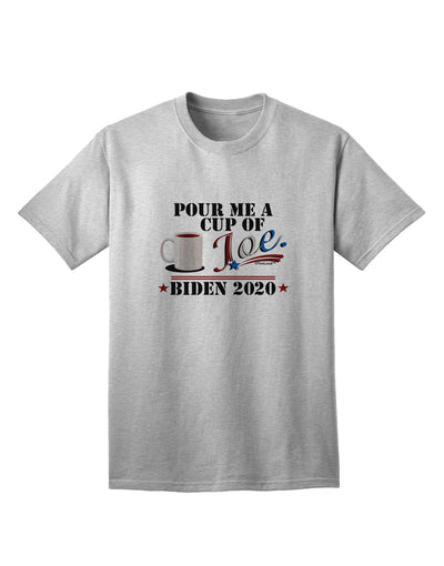 Joe Biden Adult T-Shirt - A Perfect Choice for Coffee Enthusiasts-Mens T-shirts-TooLoud-AshGray-Small-Davson Sales