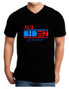 Joe Biden for President Adult V-Neck T-shirt-Mens T-Shirt-TooLoud-Black-Small-Davson Sales
