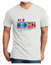 Joe Biden for President Adult V-Neck T-shirt-Mens T-Shirt-TooLoud-White-Small-Davson Sales