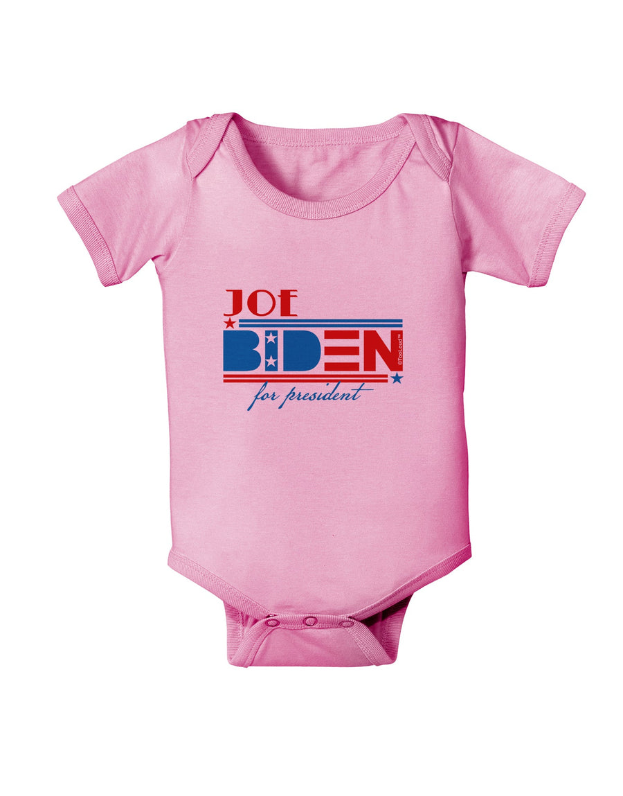 Joe Biden for President Baby Romper Bodysuit-Baby Romper-TooLoud-White-06-Months-Davson Sales