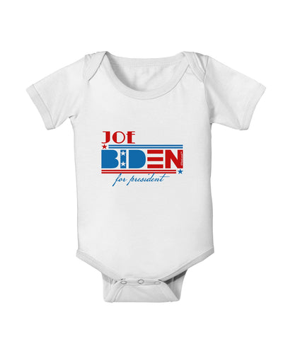 Joe Biden for President Baby Romper Bodysuit-Baby Romper-TooLoud-White-06-Months-Davson Sales