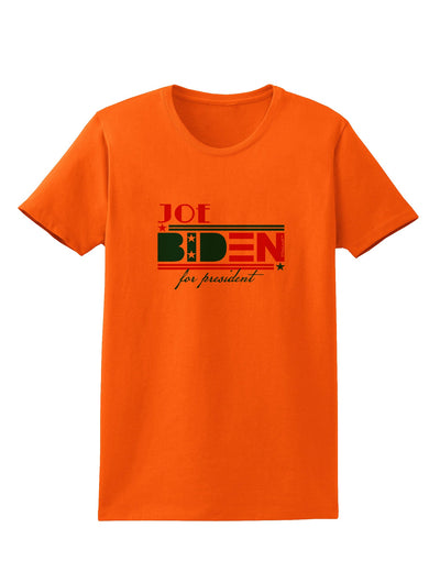 Joe Biden for President Womens T-Shirt-Womens T-Shirt-TooLoud-Orange-Small-Davson Sales