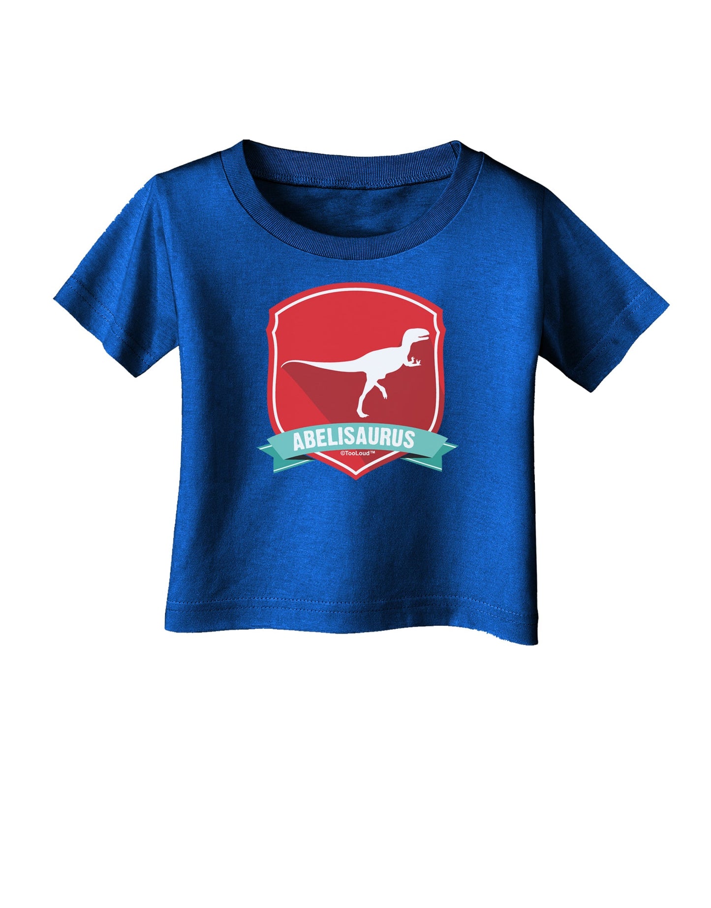 Jurassic Abelisaurus Dinosaur Design Infant T-Shirt Dark by TooLoud-Infant T-Shirt-TooLoud-Royal-Blue-06-Months-Davson Sales
