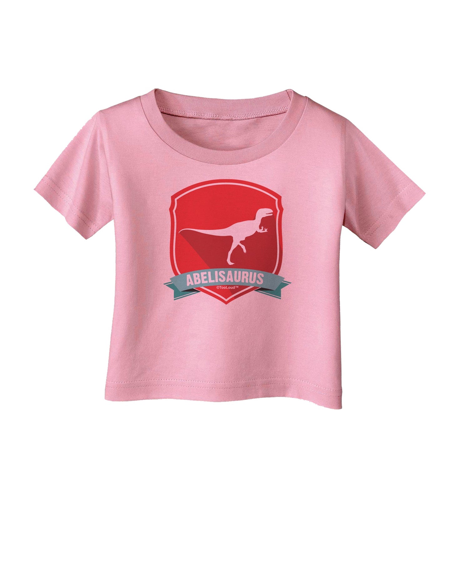 Jurassic Abelisaurus Dinosaur Design Infant T-Shirt by TooLoud-Infant T-Shirt-TooLoud-Candy-Pink-06-Months-Davson Sales