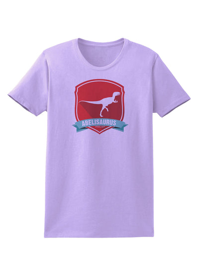 Jurassic Abelisaurus Dinosaur Design Womens T-Shirt by TooLoud-Womens T-Shirt-TooLoud-Lavender-X-Small-Davson Sales